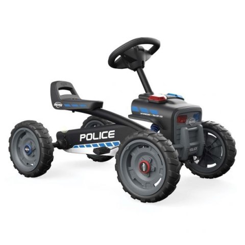 BERG Gokart na pedały Buzzy Police 2-5 lat do 30 kg Dźwięk + Światło