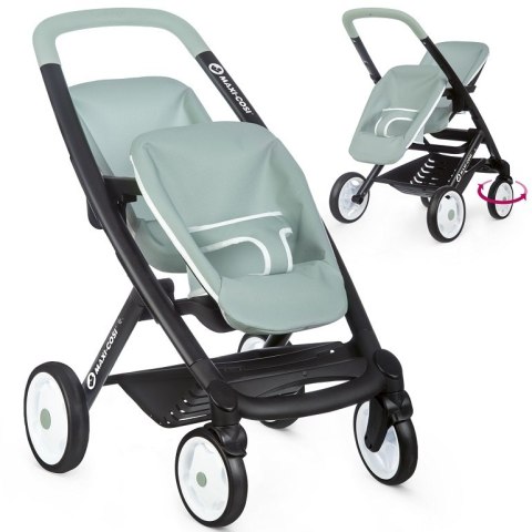 SMOBY Wózek dla Lalek Maxi Cosi Quinny Spacerówka dla bliźniąt SMOBY Wózek dla Lalek Maxi Cosi Quinny Spacerówka dla bliźniąt