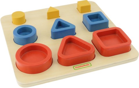 MASTERKIDZ Sorter Kształtów Klocki Geometryczne Montessori