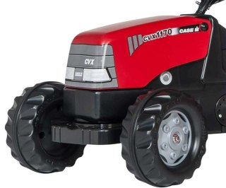 Rolly Toys rollyKid Case 1170 CVX Traktor na Pedały z Przyczepką Case Czerwony