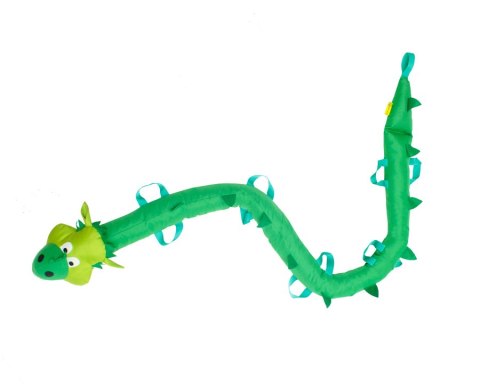 WĄŻ SPACEROWY gąsienica zielony smok AKSON - 2,5 m