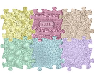 Maty ortopedyczne - mata podłogowa sensoryczna zestaw 6 elem. Baby Set
