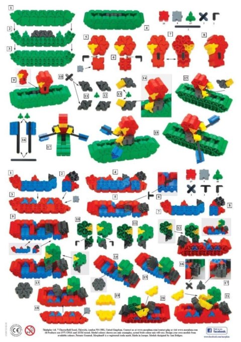 Morphun Junior Xtra 500 el. - Klocki konstrukcyjne