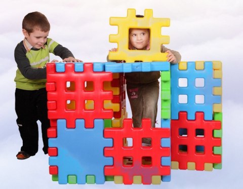 Wafle Giganty 20 el. Klocki Konstrukcyjne