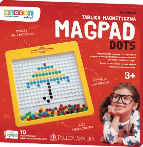 Tablica magnetyczna MagPad Dots [żółta]