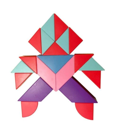 Klocki Magnetyczny Tangram - Magic Tangram 100el.