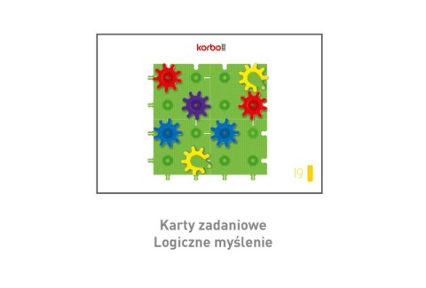 Zestaw Korbo EDU +Concept 450 el. + Książka z kartami pracy 23 x A4