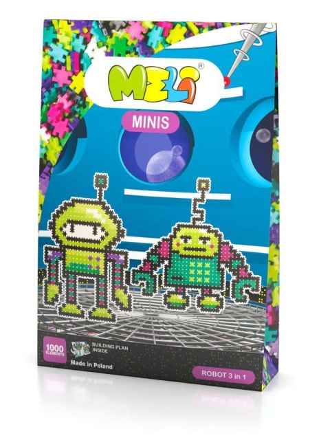 Klocki Meli Minis Robot 3w1 1000 el.
