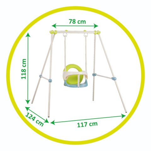 SMOBY Huśtawka Ogrodowa Metalowa