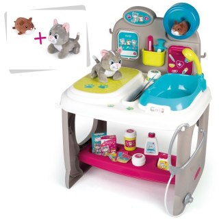 SMOBY Centrum Weterynarza Gabinet weterynaryjny + 2 maskotki