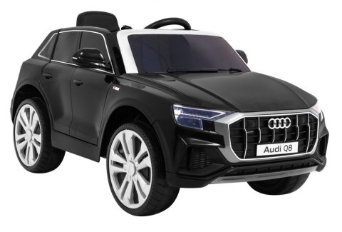 Audi Q8 Lift na akumulator dla dzieci Czarny + Pilot + EVA + Wolny Start + MP3 USB + LED