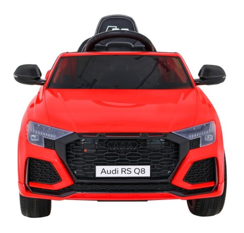 Audi RS Q8 Autko na akumulator Czerwony + Pilot + Wolny Start + EVA + LED + MP3 USB