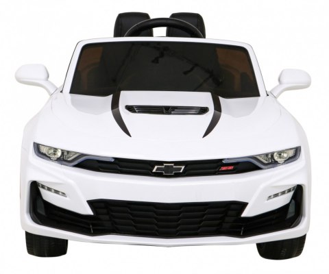 Chevrolet Camaro 2SS na akumulator Biały + Pilot + Koła EVA + Wolny Start + Dźwięki Światła