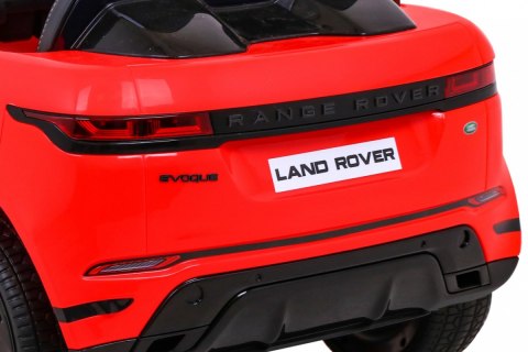 Range Rover Evoque na akumulator dla dzieci Czerwony + Pilot + Wolny Start + MP3 LED