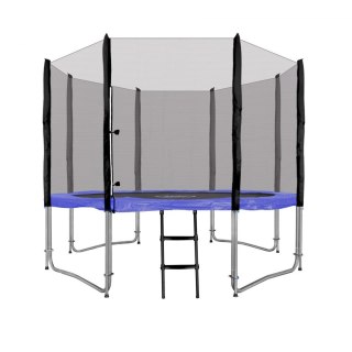 Trampolina ogrodowa SkyRamiz 305cm 10FT dla dzieci Niebieski + Akcesoria