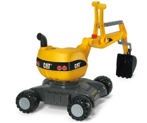 Rolly Toys RollyDigger CAT - Koparka Jeździk obrotowa Żółta