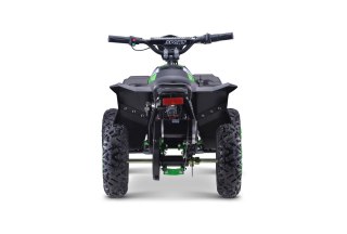 Quad HIPERFECT na akumulator Zielony 35km/h + Silnik bezszczotkowy 1000W + Koła pompowane + Regulacja siedzenia