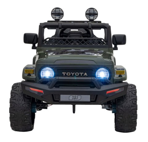 Toyota FJ Cruiser dla dzieci Moro + Pilot + Napęd 4x4 + Audio LED + EVA + Wolny Start