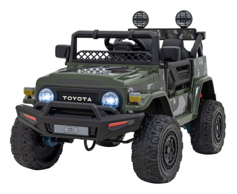 Toyota FJ Cruiser dla dzieci Moro + Pilot + Napęd 4x4 + Audio LED + EVA + Wolny Start