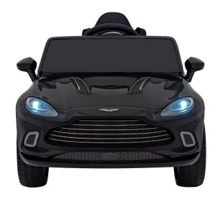 Aston Martin DBX na akumulator dla dzieci Czarny + Pilot + EVA + Pasy + Wolny Start + Audio LED