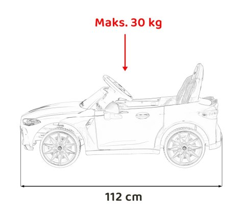 Pojazd BMW M4 Biały