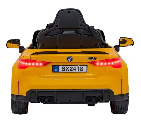 Pojazd BMW M4 Żółty