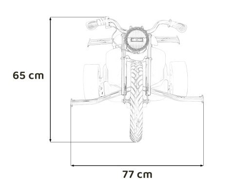 Pojazd DRIFT BIKE 21 Zielony