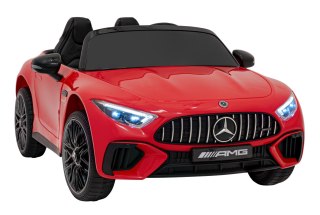 Pojazd Mercedes Benz AMG SL63 Czerwony