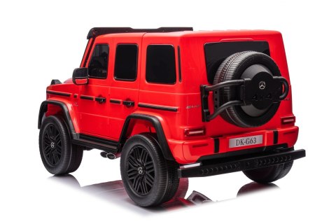 Pojazd Mercedes Benz G63 AMG XXL Czerwony