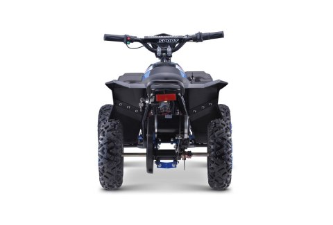 Quad HIPERFECT na akumulator Niebieski 35km/h + Silnik bezszczotkowy 1000W + Koła pompowane + Regulacja siedzenia