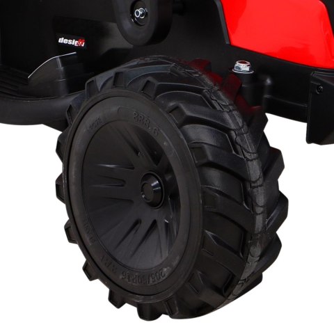 Pojazd Traktor Z Przyczepą 720-T Czerwony