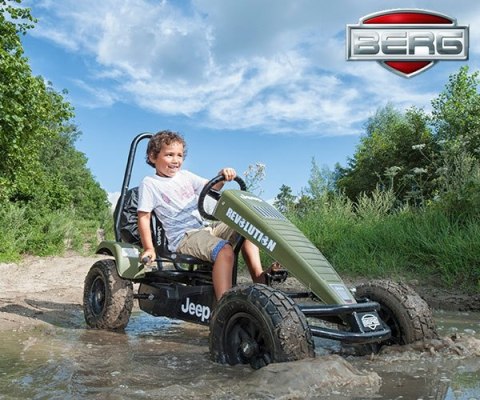 BERG Tereonowy Gokart Na Pedały Jeep Revolution do 100kg