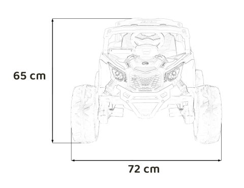 Pojazd ATV CAN-AM Maverick Różowy