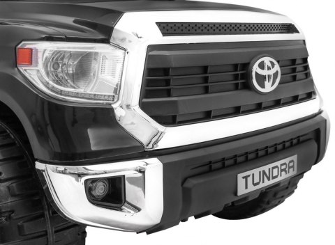 Toyota Tundra XXL dla dzieci Czarny + Pilot + Bagażnik + LED + Audio + EVA + Wolny Start