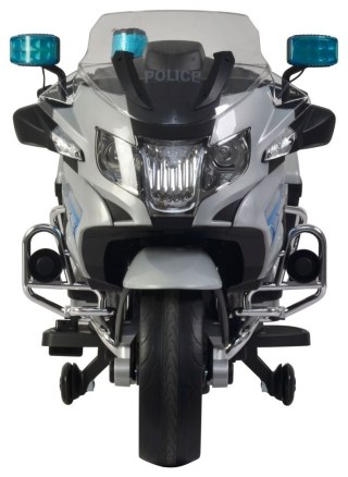 BMW R1200RT Policja Motor elektryczny dla dzieci + Kółka pomocnicze + Dźwięki + LED + EVA + Wolny Start