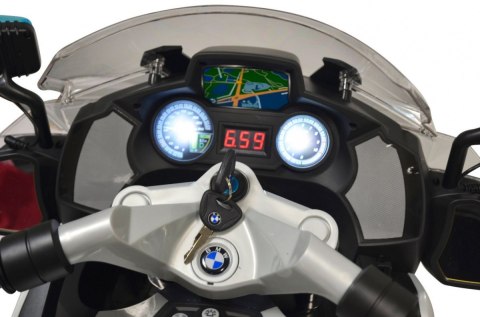 BMW R1200RT Policja Motor elektryczny dla dzieci + Kółka pomocnicze + Dźwięki + LED + EVA + Wolny Start