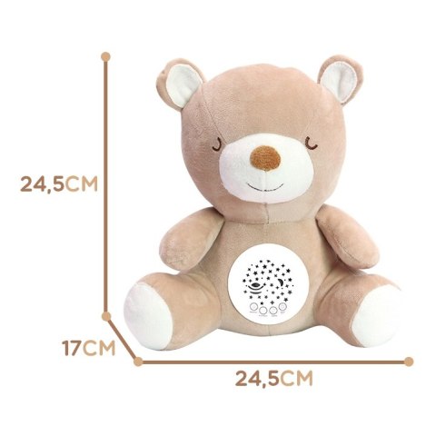 WOOPIE BABY Przytulanka Usypiacz Projektor 2w1 Miś - 10 Kołysanek