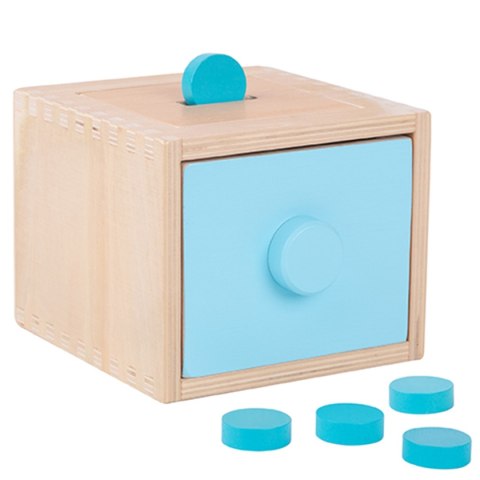 WOOPIE GREEN Drewniana Szuflada Edukacyjna Sorter Montessori