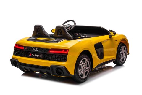 Pojazd Audi Spyder R8 LIFT Żółty