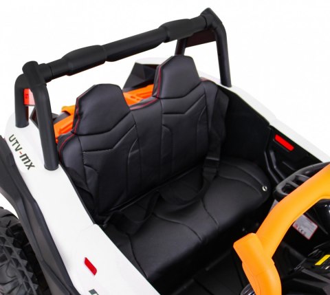 Buggy UTV-MX na akumulator dla dzieci Pomarańczowy + Napęd 4x4 + Pilot + Audio LED + Schowek + EVA + Wolny Start