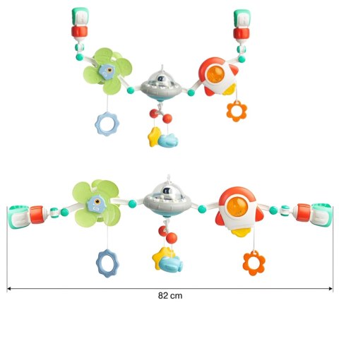 WOOPIE BABY Pałąk Łuk Zawieszka do Łóżeczka Wózka Fotelika Kosmos
