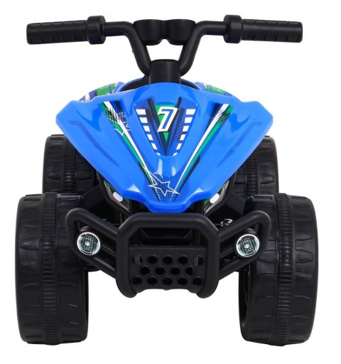 Quad Little Monster na akumulator dla najmłodszych Niebieski Napęd 25W