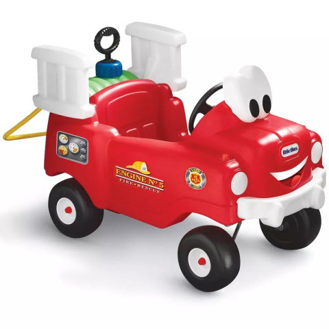 Little Tikes Auto Jeździk Straż Pożarna z Pompką Samochód