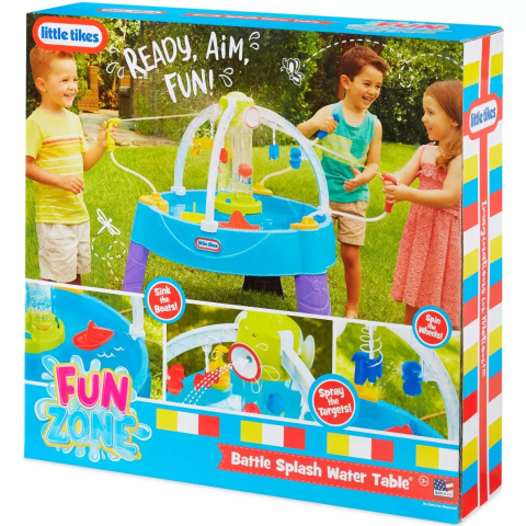 Little Tikes Stół Wodny Bitwa na wodę Fun Zone Battle Splash