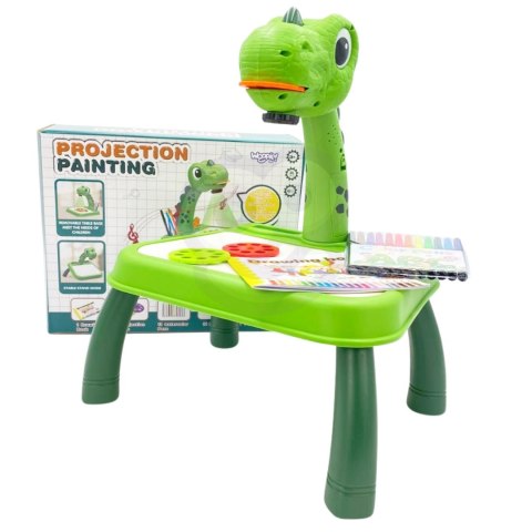 WOOPIE Drawing Board Dinosaur Projector + Markers