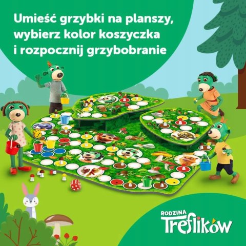 Gra planszowa rodzinna Grzybobranie Rodzina Treflików Trefl 02035