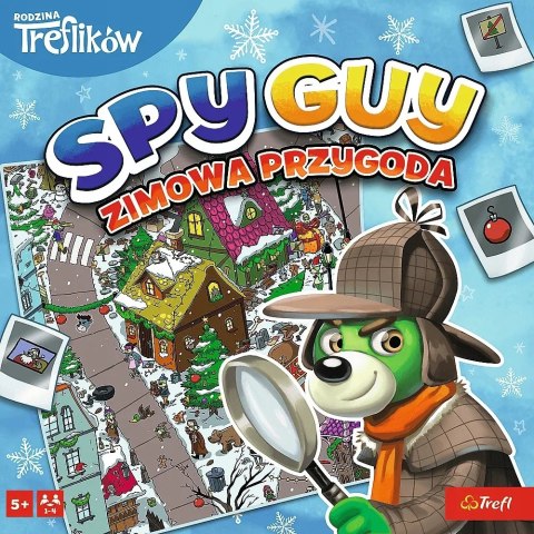 Gra planszowa rodzinna Spy Guy Rodzina Treflików Zimowa edycja Trefl 02516