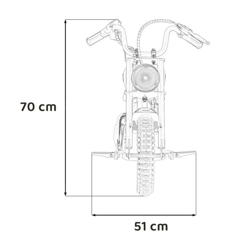 Pojazd Motor SPEED Power Czerwony