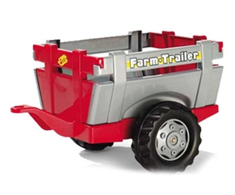 Rolly Toys RollyJunior RT - Traktor na pedały z przyczepą Junior 3-8 lat do 50kg