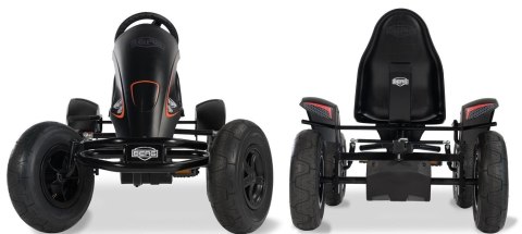 BERG Gokart na Pedały XL Black Edition BFR Pompowane Koła od 5/6 lat do 100 kg